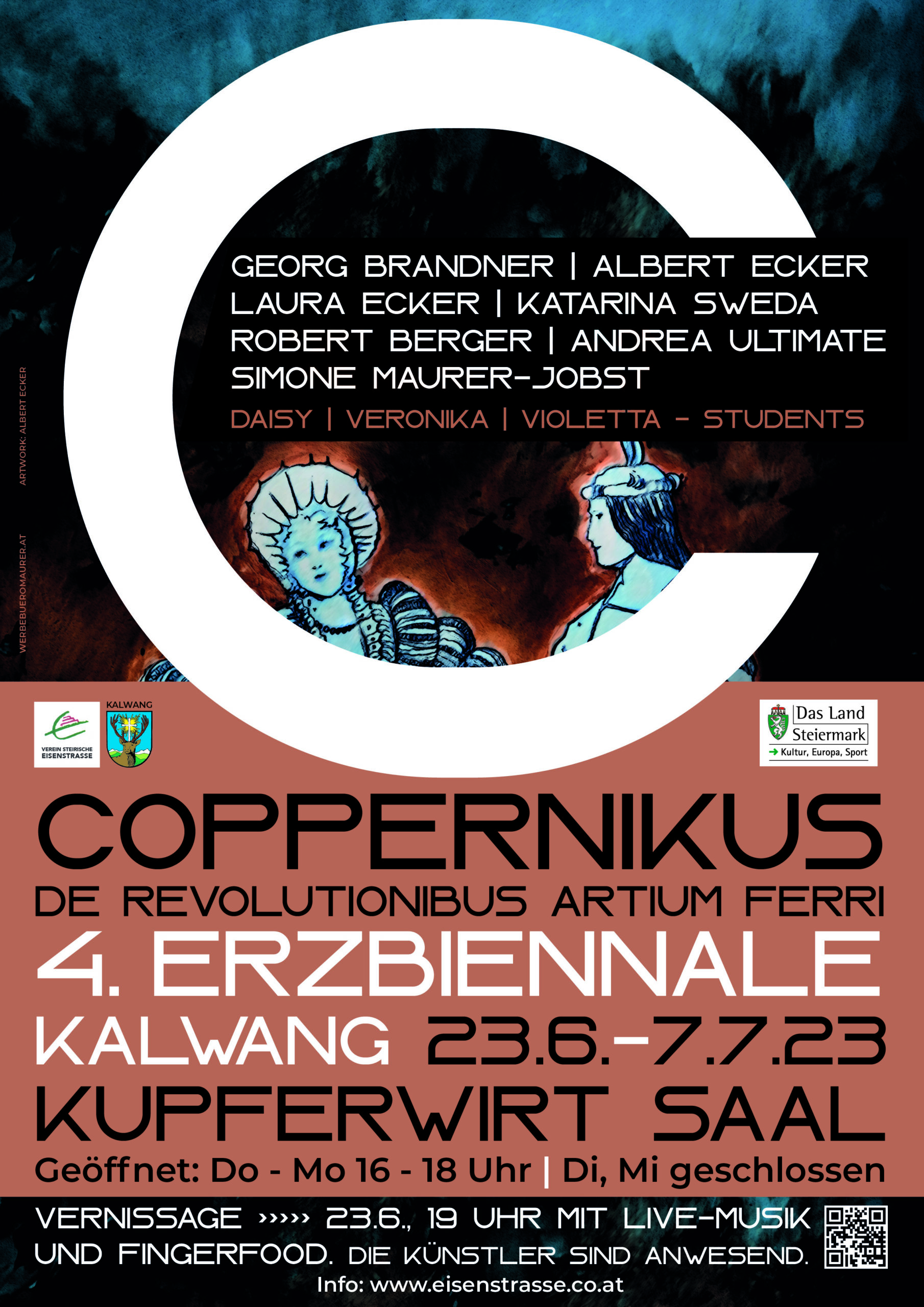 coppernikus erzbiennale 23 plakat